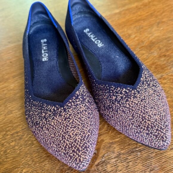 Rothy's Midnight Metallic Size 7 - Picture 4 of 4